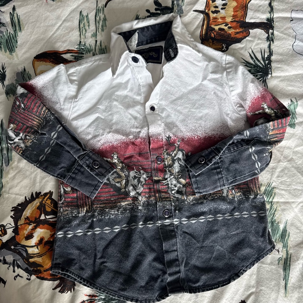 🤠Vintage Baby Roper Pearl Snap 🤠